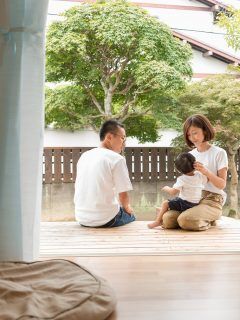 リビングから